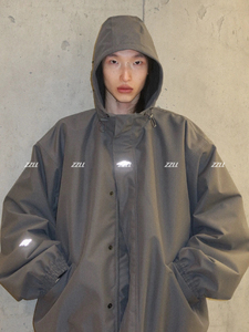 黑科技!zzll 巴黎风格skiwear滑雪系列3m反光滑雪服派克棉服压胶