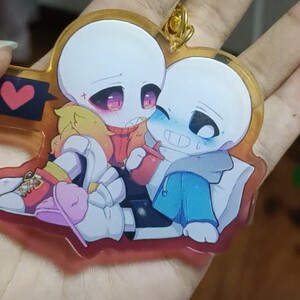 传说之下 undertale 芥末番茄彩窗挂件亚克力冰箱贴鼠标垫