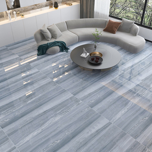 蓝金沙条纹通体大理石瓷砖750x1500客厅卫生间厨房地砖轻奢别墅