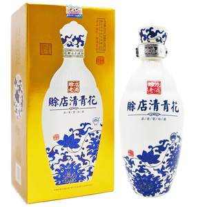 河南名酒 赊店老酒 清青花 52度浓香型 纯粮酒 500ml*6瓶整箱