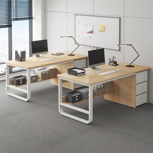 职员简易办公桌简约现代办公室多人桌椅组合单人员工位电脑桌子