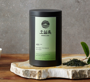 韩国原装进口 osulloc济州有机绿茶 泡水喝 green tea 一罐80g