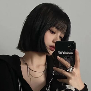 网红发型女短发圆脸