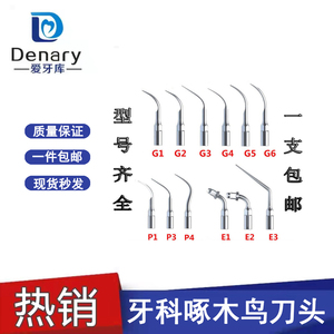 牙科材料超声波啄木鸟洁牙机工作尖 洁牙机刀头 洁牙针刀头