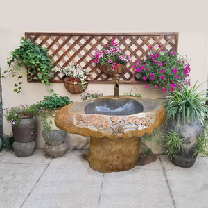 大理石水槽户外耐磨损双盆院子池台盆槽洗衣盆菜盆承颜旗舰店1490