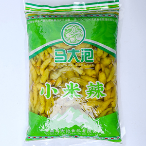 泡椒小米辣4斤袋装云南小米椒泡菜水野山椒凤爪调料商用辣椒