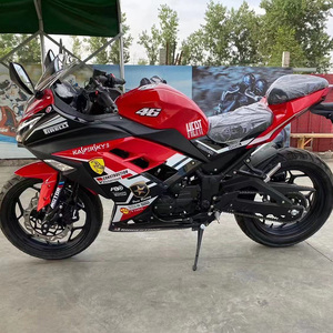 二手国四r35摩托车川崎h2小忍者双缸400跑车地平线重机车v6公路赛