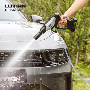 绿田20v手持锂电洗车机无线高压便携车载水枪充电式洗车神器