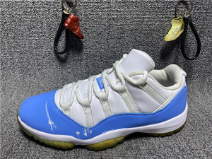 二手正品鞋 nk 43码男鞋 a j 11 北卡蓝 实战篮球鞋_阿里巴巴找货神器