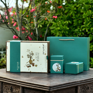 2022新款南京雨花茶茶叶包装盒空礼盒半斤装茶叶盒礼盒装空盒定制