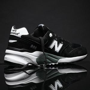 官方旗舰店官网正品nb999男鞋秋季豪新百伦斯凯990旅游运动鞋黑色