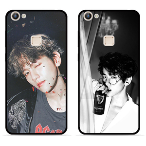 vivov3max/v3 vivox20/y79/y66/y67手机壳黒壳韩国明星exo边伯贤