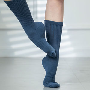 舞蹈现代舞袜防滑练功袜子长男女成人加厚形体瑜伽跳舞芭蕾袜