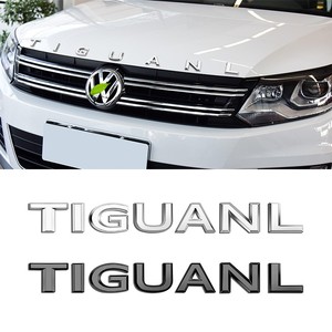 大众途观l后面字母尾标贴19途观l改装专用装饰前面机盖车标带字母