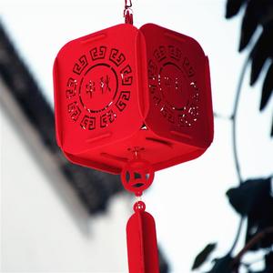 新款环保手工元宵中秋国庆新年春节手工鱼灯笼,利是封红包材料