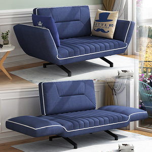沙发小户型懒人沙发可折叠客厅沙发椅简易沙发床卧室阳台双人椅子