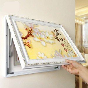 家庭盒电箱装饰画遮盖电表箱室内电闸盒遮挡开关电匝挂画家用壁画
