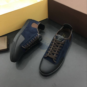 海外正品代购 lv路易威登男鞋男款板鞋休闲鞋皮鞋新款套脚多色款