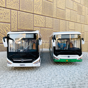 丹萍害羞淘宝1:42中通客车模型 lck6126evgra1纯电动12米城市公交车