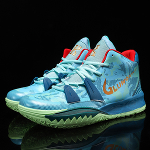 男球鞋2022新款春秋缓震鸳鸯5欧文7代实战篮球鞋运动限量版主题鞋