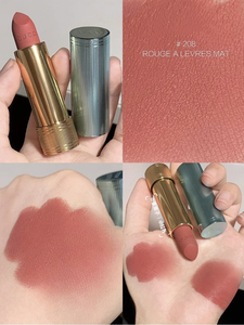 gucci古奇金管缎面口红203 505哑光204 308 601婴儿蓝限量208