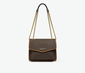 【立即抢购】mk regina 中号老花链条信封包单肩包通勤女包 004