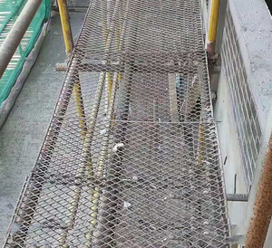 脚手架踏板网外架镂空芭拉伸网防护安全网护栏隔离网隔离栅防眩网