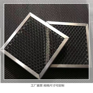 吸波材料 不锈钢通风板波导窗 碳钢通风网波导网 蜂窝芯方形定制