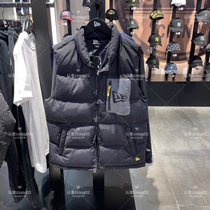 new era专柜正品梭织背心棉服12568254新款mlb男女潮流背心马甲