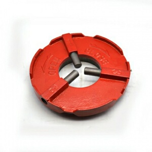 杭州虎头宁达德工虎王威力沪工牌电动套丝机后卡盘50型车丝机配件