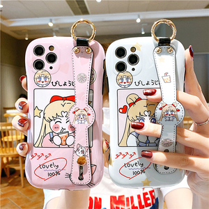 美少女华为p40手机壳mate30腕带支架nova7小蛮腰p30pro软硅胶网红闺蜜