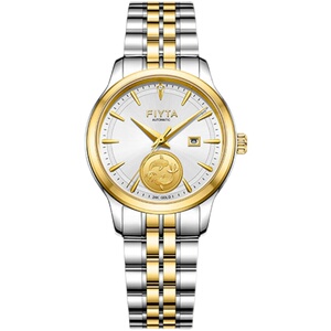 专柜直发飞亚达24k金币真钻la520007.twt自动机械女表全国联保