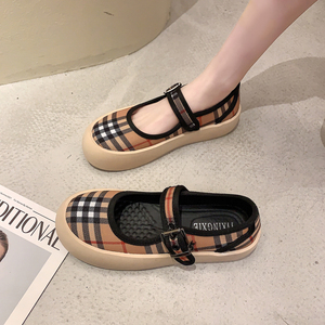 【复古格子松糕鞋】复古格子松糕鞋品牌,价格 - 阿里巴巴