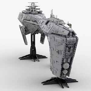 乐高 帝国护卫舰 非死星 10143 儿童积木模型