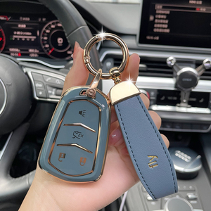 凯迪拉克xt5钥匙套2021新款ct5女ct4扣ct6 xt4壳xt6车atsl包xts男