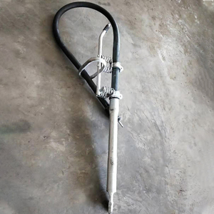 铁路工务器材软轴捣固棒2.6米弹簧芯总成甩头圆形接口弹簧胶圈