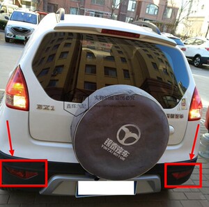 适配银泰ex1新能源电动汽车后杠灯后保险杠灯防雾灯尾灯总成配件