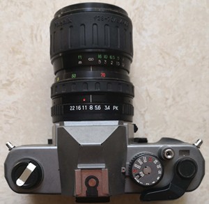 90年代经典 凤凰DC888单反相机 镜头28-70mm/1:3.4 135胶卷相机