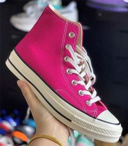 star/匡威1970s玫红色火龙果玫粉色高帮男鞋女鞋161442c 161441c