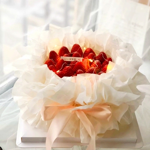 88122人付款淘宝雪梨纸鲜花包装纸花束烘焙蛋糕外围防水包花纸花艺材