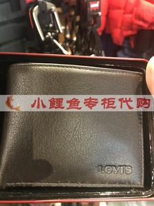 专柜正品 李维斯levis 男士牛皮革短款钱包37541-0018 37541-0017