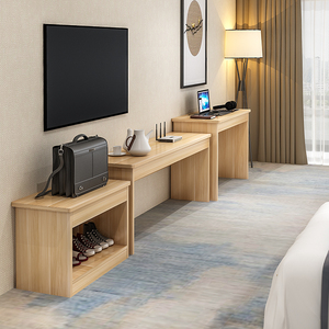 酒店家具标间全套宾馆用床电视柜桌行李柜写字台床靠快捷酒店定制