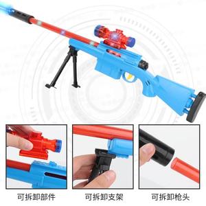 AWM98K儿童玩具枪软弹带红外线可发射吸盘弹男孩玩具狙击枪M24