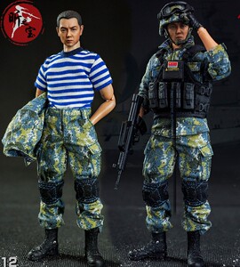 flagset 1/12 军魂 中国人民解放军 海军陆战队 fs-73035 现货