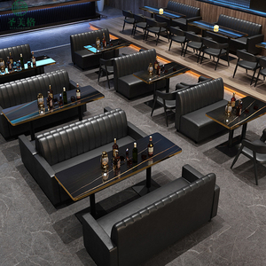工业风酒吧桌椅组合