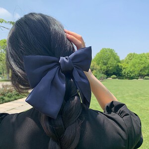 女lolita发卡装饰复古超仙发带三层百搭大蝴蝶结头饰jk温婉学生