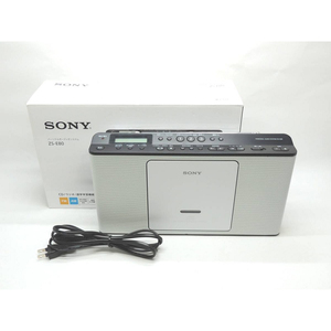 日本直发SONY/索尼 ZS-E80 收音机英语学习复读机cd播放器 可外放