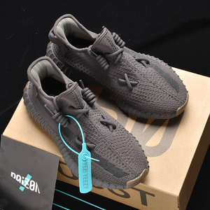 椰子350莆田过毒真爆黑生胶满天星正版男鞋2021新款潮yezi yeezy