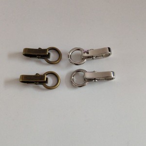 开口小扣环挂钩1.5厘米2个装银白色古铜色背带裤上挂的需缝纫固定