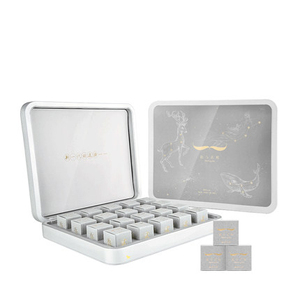 八马茶叶 福鼎白茶白牡丹老白茶鹿与茶鲸小粒礼盒装送礼茶叶100克